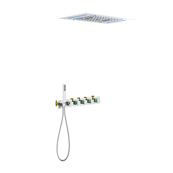 Душевая система Timo Petruma SX-5229/00SM скрытого монтажа, термостат, хром