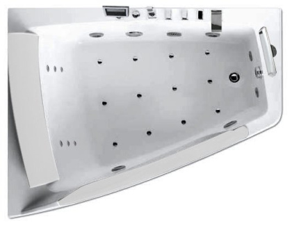 Акриловая ванна Gemy 170х130 G9056 O L