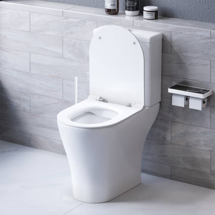 DX86C8600SC Sirius унитаз-компакт безободковый с сиденьем микролифт