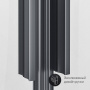 W90G-404-120290-BT Gem Twin Slide 120x90. Душевое ограждение,120x90, профиль Черный мат., стекло про