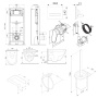 Комплект для ванной комнаты CK70GH