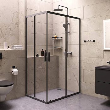 Комплект для ванной комнаты, зона помывочной 120x80 см WK93ER