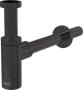 Сифон для умывальника DN32 DESIGN, GUN METAL-мат