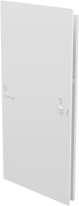 Дверца для ванной 150×300, белый