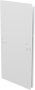 Дверца для ванной 150×300, белый