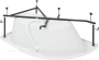 Каркас сварной для акриловой ванны Aquanet Graciosa 150x90 L