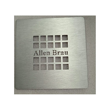 Накладка для сифона Allen Brau Priority 8.310N1-BA серебро браш