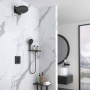 Душевой комплект Inspire VSFW-3I21MT1RMB встраиваемый, термостатический, двухрежимный, черный