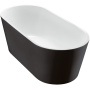Акриловая ванна без перелива BELBAGNO BB71-1800-NERO-W0, 1800x800x600