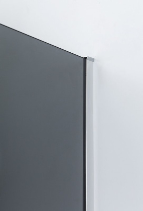 SLIDER-R-2-80/90-GRIGIO-NERO Душевой уголок