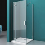 Душевой уголок BelBagno KRAFT-A-12-100-C-Cr-L
