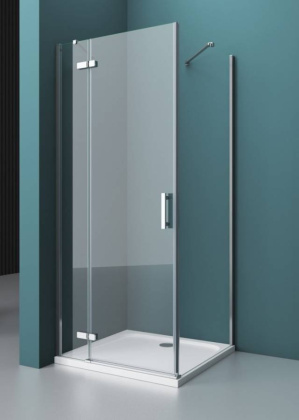 Душевой уголок BelBagno KRAFT-AH-12-80/100-C-Cr-R