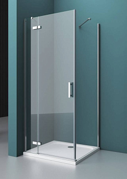 Душевой уголок BelBagno KRAFT-AH-12-80/90-C-Cr-L