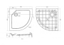 Поддон SMC CEZARES TRAY-SMC-R-80-550-150-W