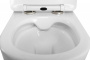 UNO 2.1 Унитаз подвесной безободковый с сиденьем дюропласт soft close BB7006CHR/SC