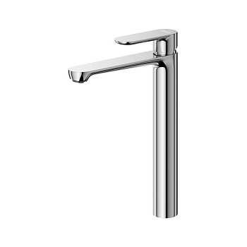 STYLUS-LC-BORO-W0 Смеситель для накладной раковины однорычажный, без донного клапана, брашированное золото