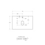 Керамическая раковина BelBagno BB-8099-70