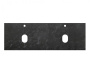 Керамическая раковина с двумя чашами BelBagno BB1400-2-ETL