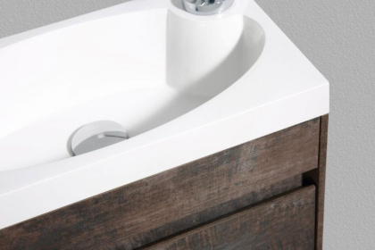 Раковина из искусственного мрамора BelBagno BB-460-PM-LVB