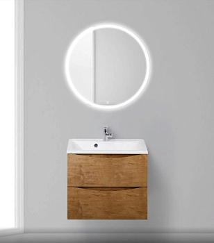 Раковина из литьевого мрамора BelBagno BB650/450-LV-MR-PR