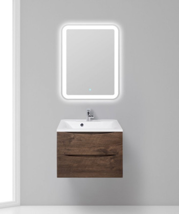 Раковина из литьевого мрамора BelBagno BB650/450-LV-MR-PR