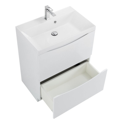 Раковина из литьевого мрамора BelBagno BB700/450-LV-MR-AST