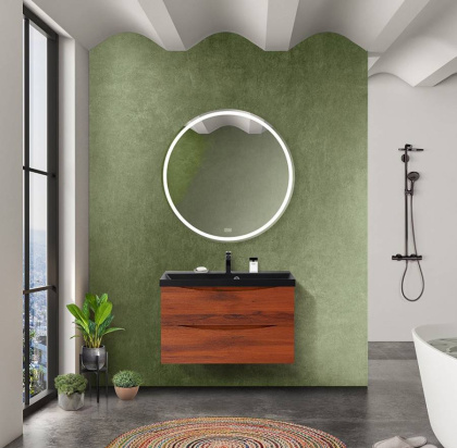 Раковина из литьевого мрамора BelBagno BB800/450-LV-MR-PR