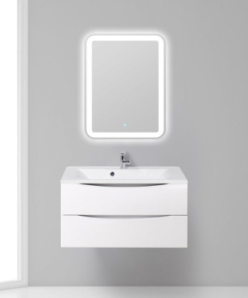 Раковина из литьевого мрамора BelBagno BB900/450-LV-MR-PR