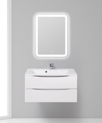 Раковина из литьевого мрамора BelBagno BB900/450-LV-MR-PR