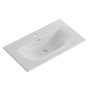 Стеклянная раковина BelBagno BB810/465-LV-VTR-BL