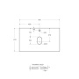 Стеклянная раковина BelBagno BB810/465-LV-VTR-BL