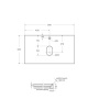 Стеклянная раковина BelBagno BB810/465-LV-VTR-BL