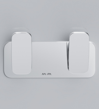Двойной крючок Inspire V2.0 для полотенец, 5,8х11,5х3 см, хром, A50A35600