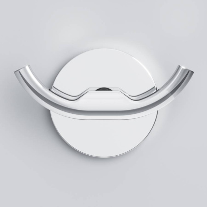Двойной крючок для полотенец X-Joy, 5,3х8,4х4,1 см, хром, A85A35600