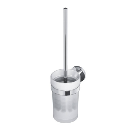 Стойка с туалетной щеткой X-Joy, 37,8х9,4х13,2 см, белая, A85A33300