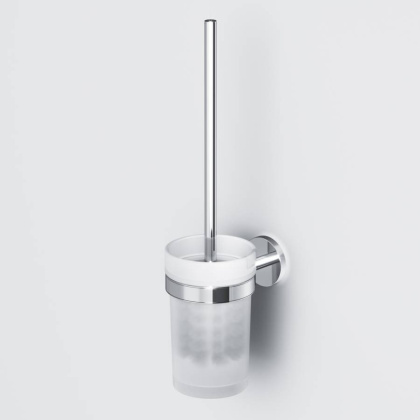 Стойка с туалетной щеткой X-Joy, 37,8х9,4х13,2 см, белая, A85A33300