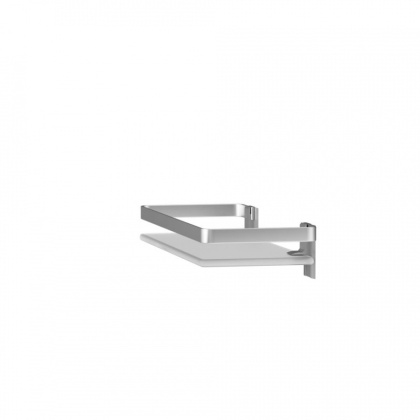 Полка стеклянная Sense L, алюминий, 5х32х13 см, хром, A7455100