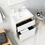 Комплект напольный X-Joy, 58х42,5х24,8 см, белый, BK85GL
