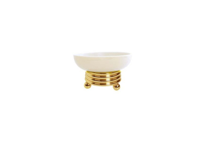 Настольная мыльница HERMITAGE GOLD 10360 Boheme