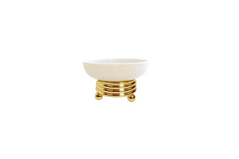 Настольная мыльница HERMITAGE GOLD 10360 Boheme