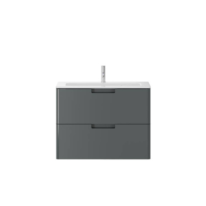 Тумба с раковиной Creto Bravo Gray 80 см