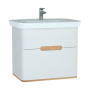 Тумба с раковиной Vitra Sento 78 60824