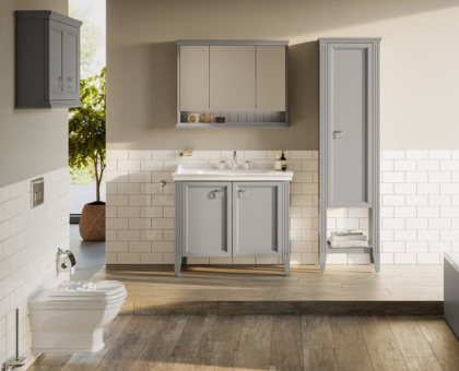 Зеркальный шкаф для ванной Vitra Valarte 78 62232