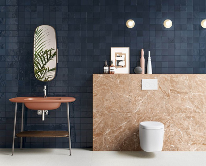 Зеркало для ванной Vitra Plural 64059 темный дуб