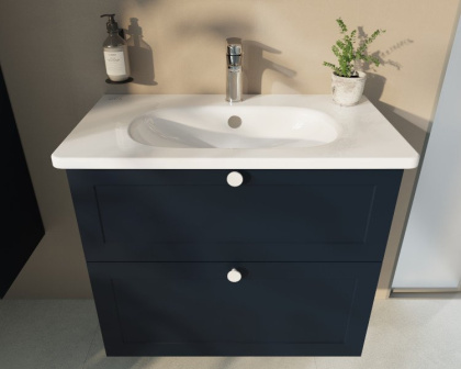 Тумба с раковиной Vitra Root Classic 80 68874