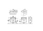 Тумба с раковиной Vitra Root Classic 80 68874