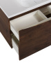 Тумба с раковиной подвесная BelBagno MARINO-H60 120 Rovere Moro, раковина белая