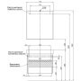 Мебель для ванной Aquanet Nova Lite 75 дуб рустикальный (2 ящика)