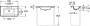 Раковина Roca The Gap Unik 70 см, 327471000 белая