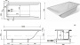 Ванна из искусственного мрамора Эстет Дельта 160x70                                                          
